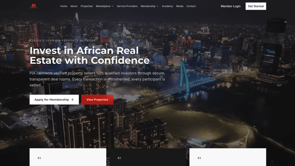 Property Investor Africa (PIA) image 1
